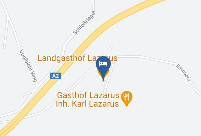Voitsberg - Landgasthof Lazarus Maps