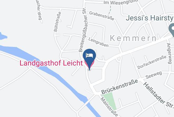 Bamberg - Landgasthof Leicht Maps