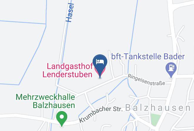 Gunzburg - Landgasthof Lenderstuben Maps