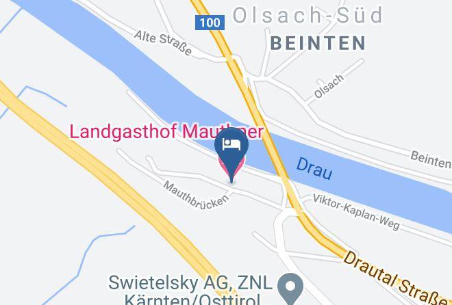 Villach Land - Landgasthof Mauthner Maps
