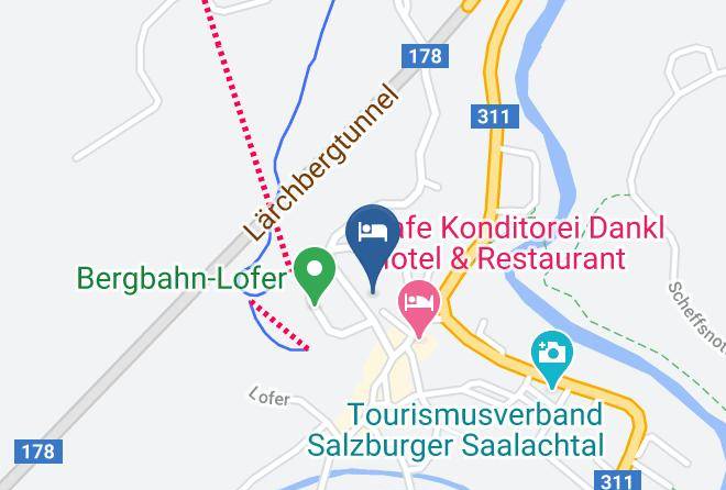 Zell Am See - Landgasthof Neuwirt Maps