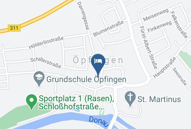 Alb Donau Kreis - Landgasthof Ochsen Opfingen Maps
