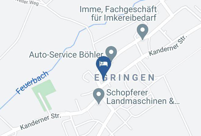 Lorrach - Landgasthof Rebstock Egringen Maps