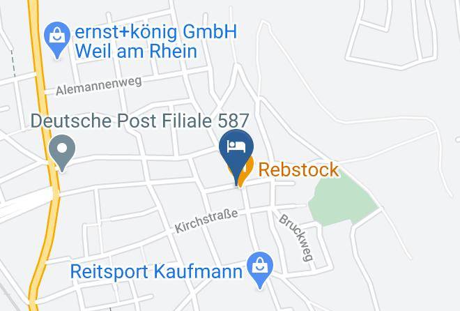 Lorrach - Landgasthof Rebstock Maps