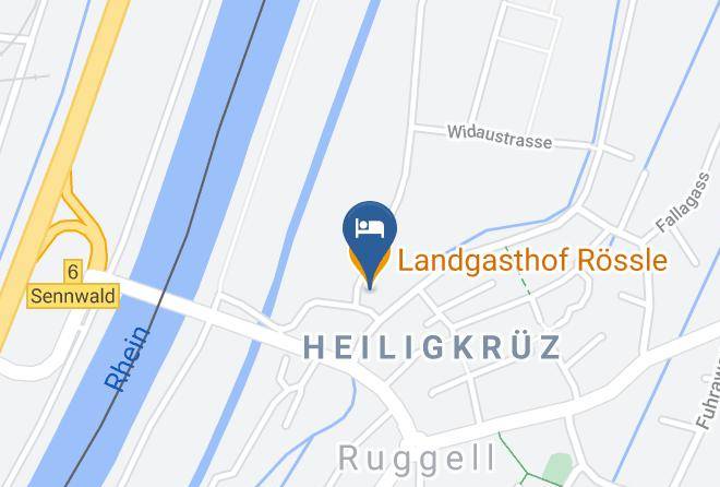 Ruggell - Landgasthof Rossle Maps