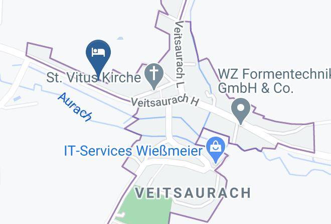 Ansbach - Landgasthof Schwarz Maps