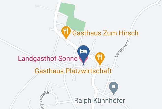 Ostalbkreis - Landgasthof Sonne Maps