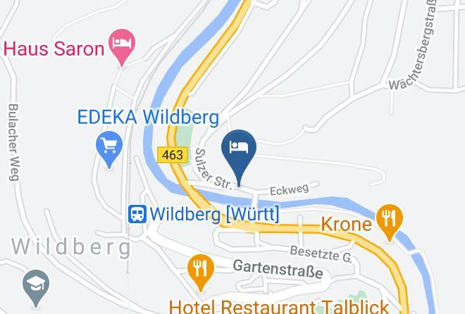 Calw - Landgasthof Sonne Wildberg Maps