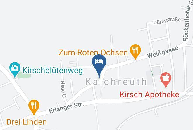 Erlangen Hochstadt - Landgasthof Und Metzgerei Meisel Maps