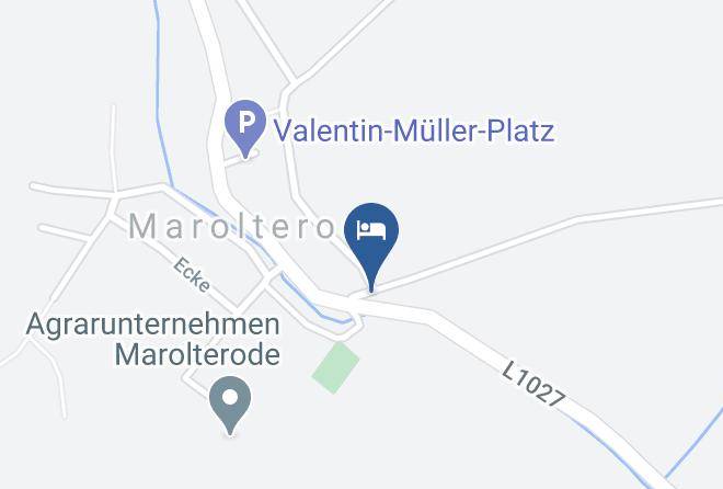 Unstrut Hainich Kreis - Landgasthof Und Pension Lindenhof Maps