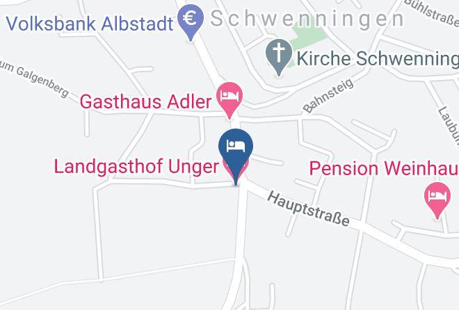 Sigmaringen - Landgasthof Unger Maps