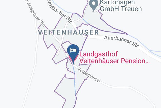 Vogtlandkreis - Landgasthof Veitenhauser Pension Gasthof Maps