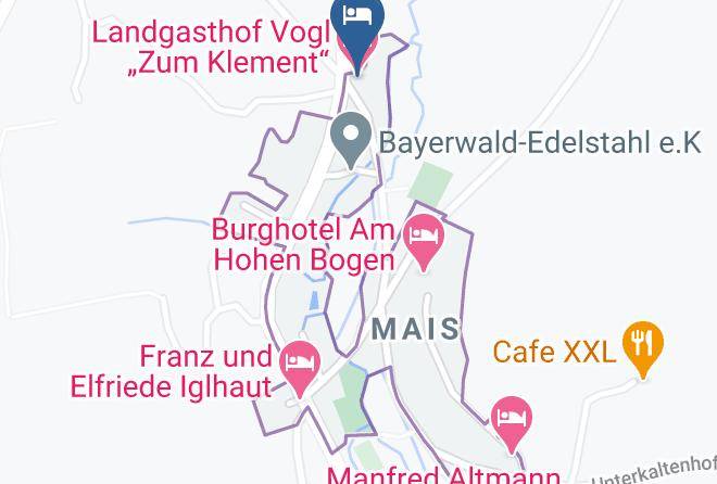 Cham - Landgasthof Vogl Zum Klement Maps