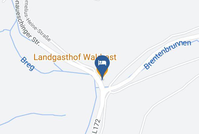 Schwarzwald Baar Kreis - Landgasthof Waldrast Maps