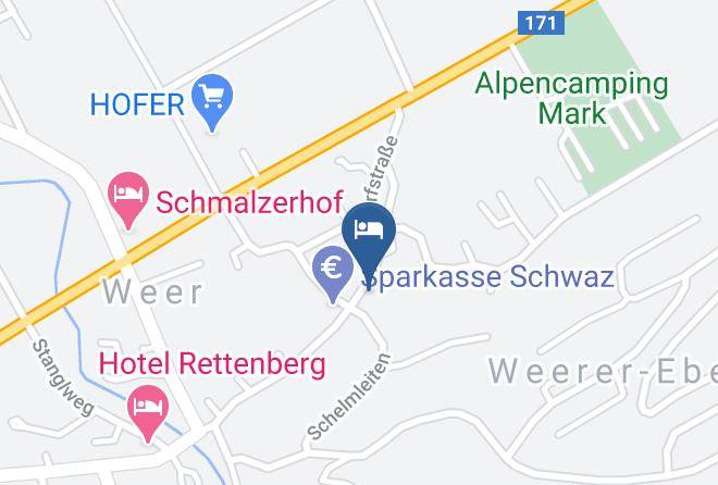 Schwaz - Landgasthof Weererwirt Maps