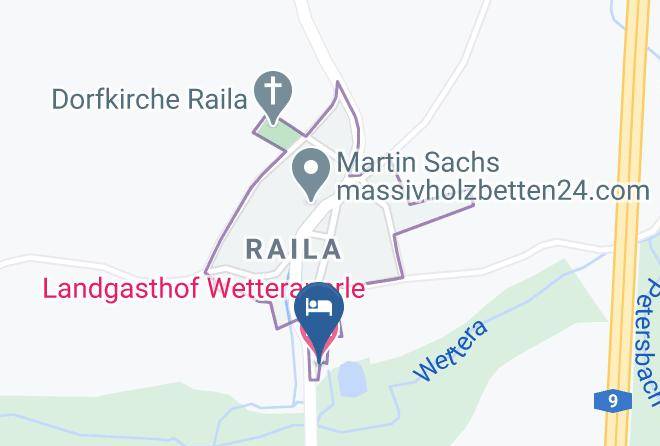 Saale Orla Kreis - Landgasthof Wetteraperle Maps