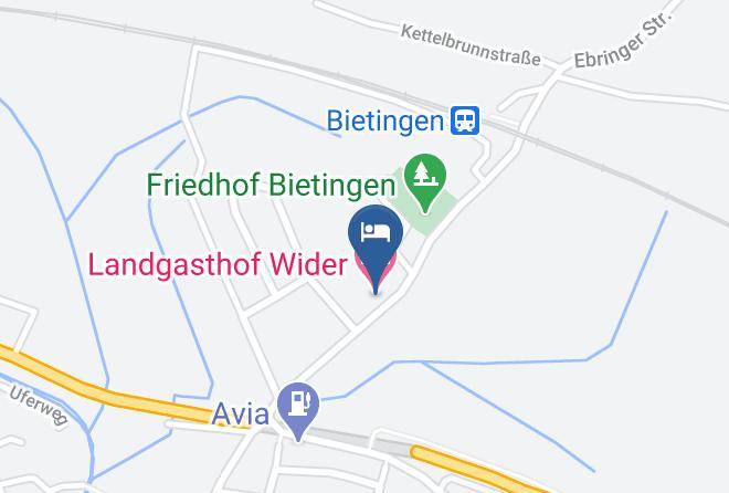Constance - Landgasthof Wider Maps