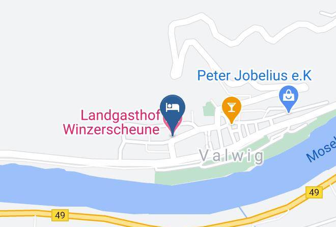 Cochem Zell - Landgasthof Winzerscheune Maps