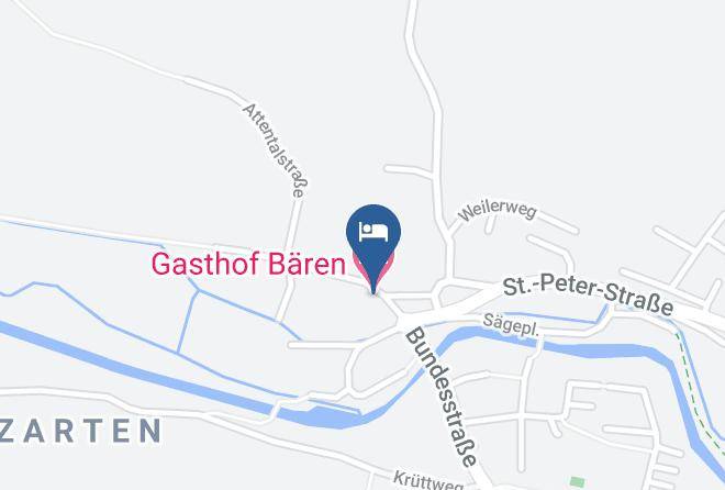 Breisgau Hochschwarzwald - Gasthof Baren Maps