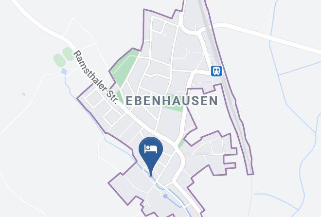 Bad Kissingen - Pension Zum Hirschen Maps