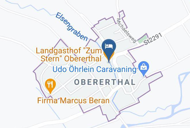 Bad Kissingen - Landgasthof Zum Stern Obererthal Maps