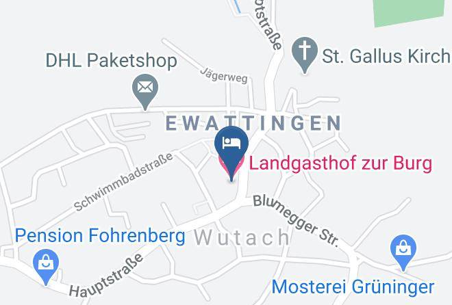 Waldshut - Landgasthof Zur Burg Maps
