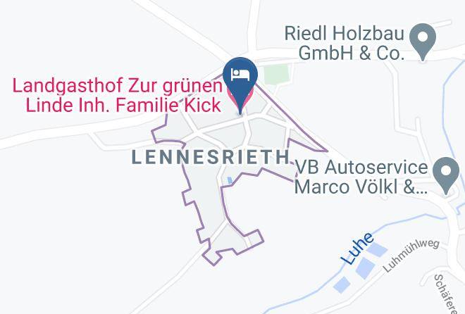 Neustadt An Der Waldnaab - Landgasthof Zur Grunen Linde Inh Familie Kick Maps