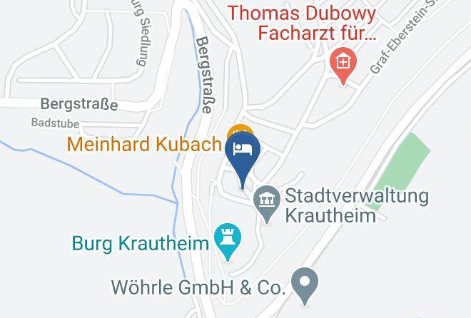 Hohenlohekreis - Landgasthof Zur Krone Maps