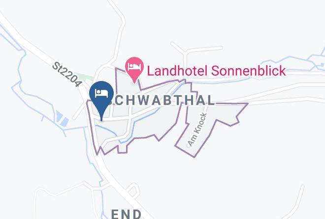 Lichtenfels - Landgasthof Zur Scheune Maps