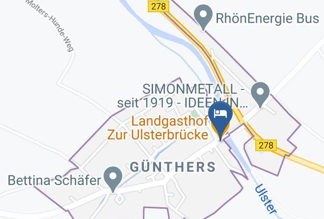 Fulda - Landgasthof Zur Ulsterbrucke Maps