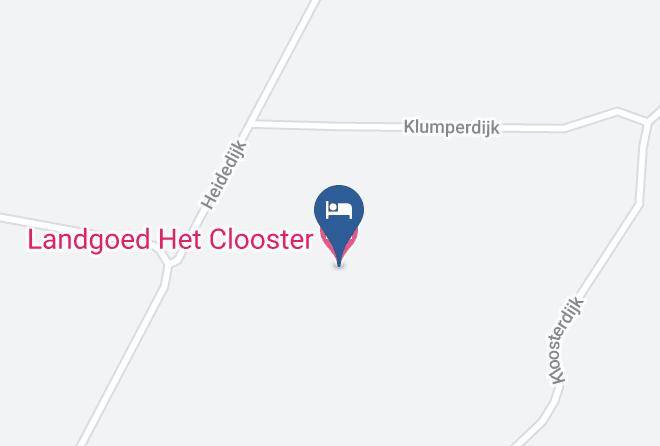Landgoed Het Clooster Map