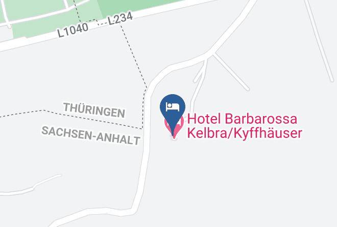 Mansfeld Sudharz - Land Gut Hotel Barbarossa Maps