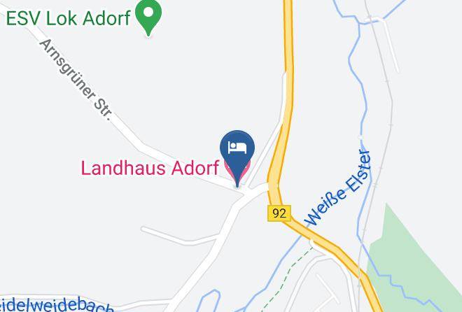 Vogtlandkreis - Landhaus Adorf Maps