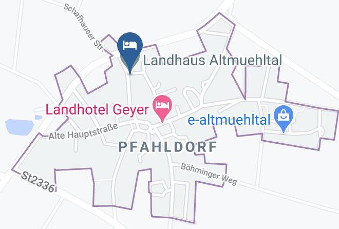 Eichstatt - Landhaus Altmuehltal Maps