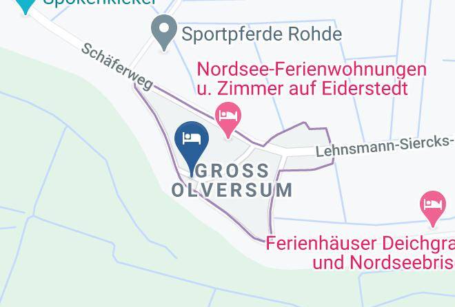 Nordfriesland - Ferienhaus Graugans Maps