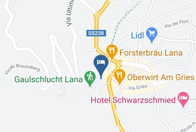 Bolzano - Landhaus Am Gries Maps