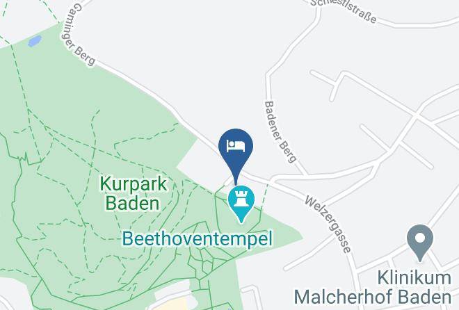 Baden - Landhaus Am Kurpark Baden Bei Wien Maps
