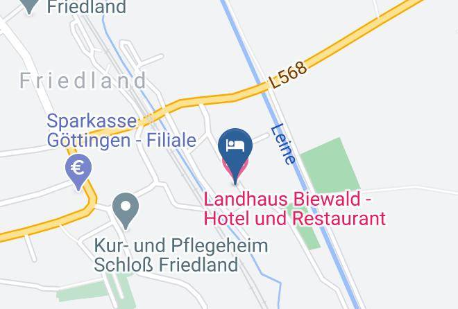Gottingen - Landhaus Biewald Hotel Und Restaurant Maps