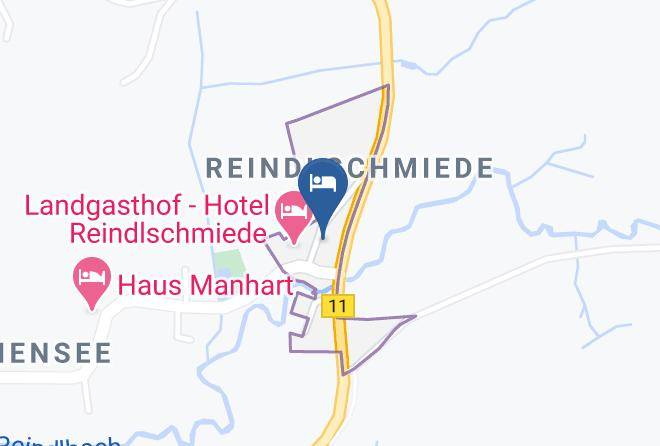 Landhaus Caesar Hotel Garni Map