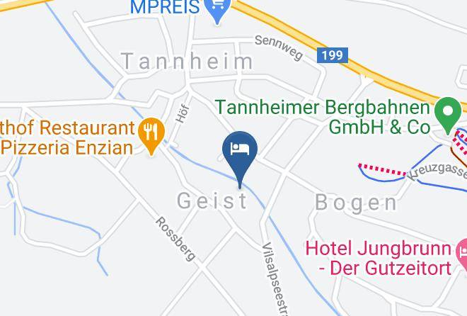 Reutte - Landhaus Christina Maps