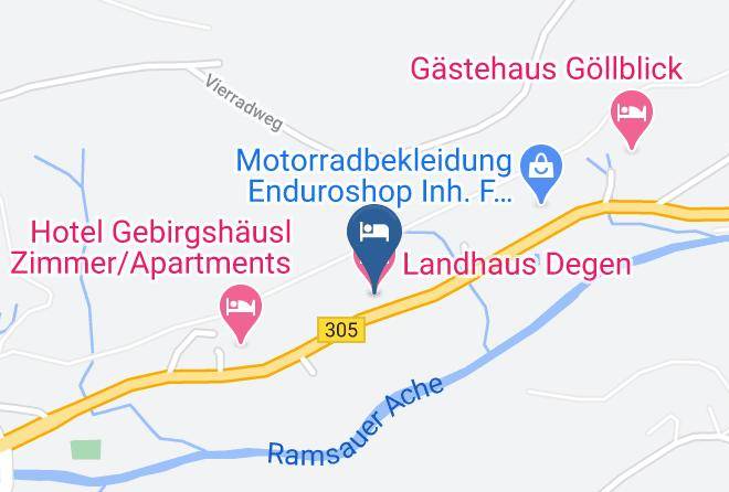Berchtesgadener Land - Landhaus Degen Maps