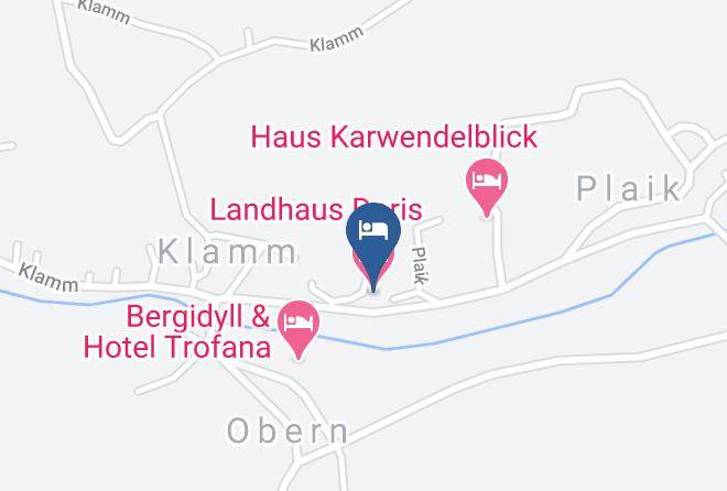 Innsbruck Land - Landhaus Doris Maps
