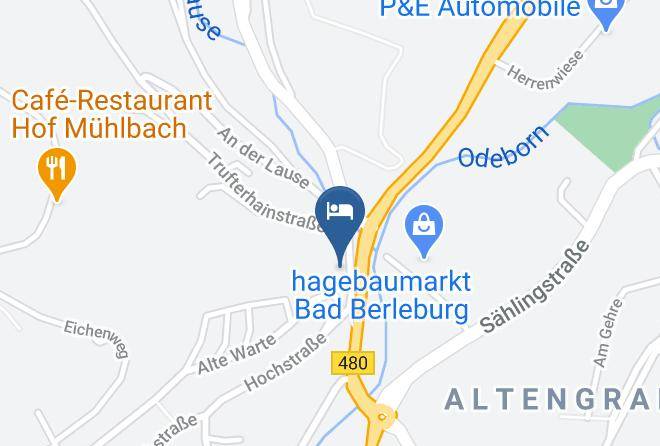 Siegen Wittgenstein - Landhaus Elisabeth Maps