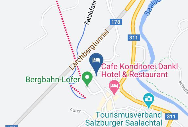Zell Am See - Landhaus Eva Marie Maps
