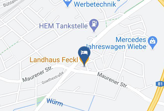 Boblingen - Landhaus Feckl Maps