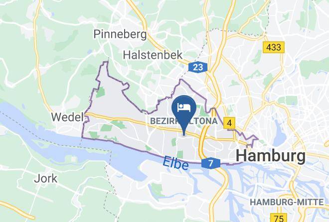 Stadt Hamburg - Landhaus Flottbek Maps