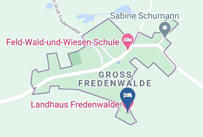 Uckermark - Landhaus Fredenwalde Maps