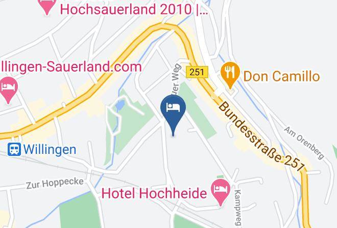 Waldeck Frankenberg - Landhaus Frese Maps