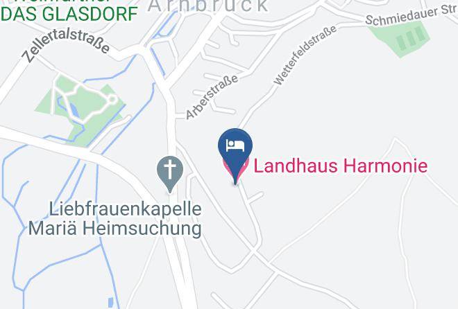 Regen - Landhaus Harmonie Maps