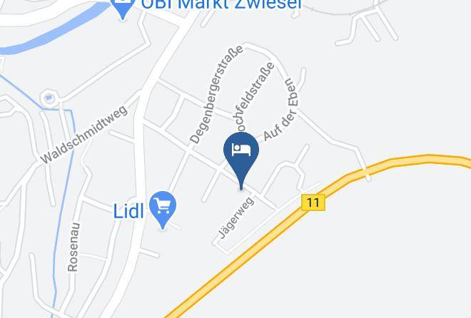 Regen - Landhaus Hochfeld Maps
